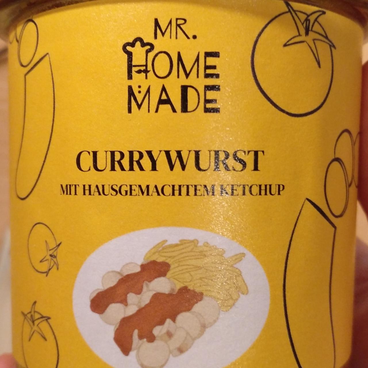 Fotografie - Currywurst mit hausgemachtem ketchup Mr. Home made