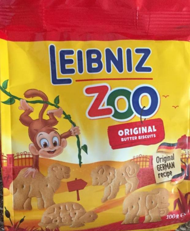 Fotografie - Zoo original butter biscuits (máslové sušenky) Leibniz