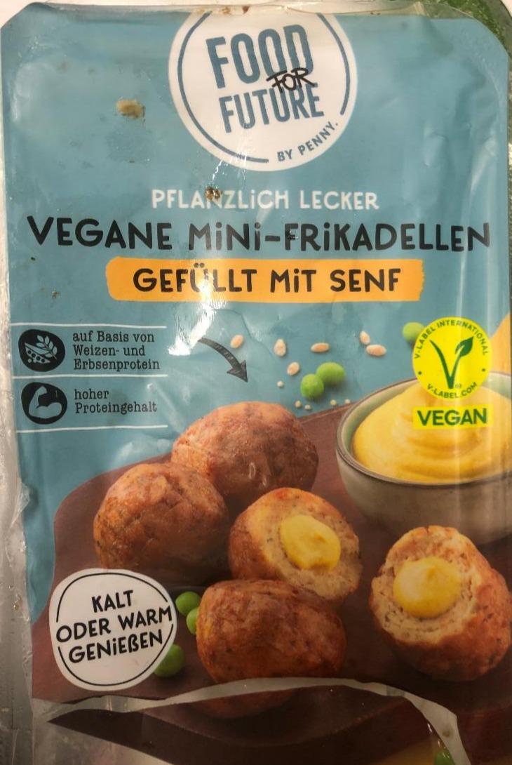 Fotografie - Vegane mini-frikadellen gefüllt mit senf Food for Future