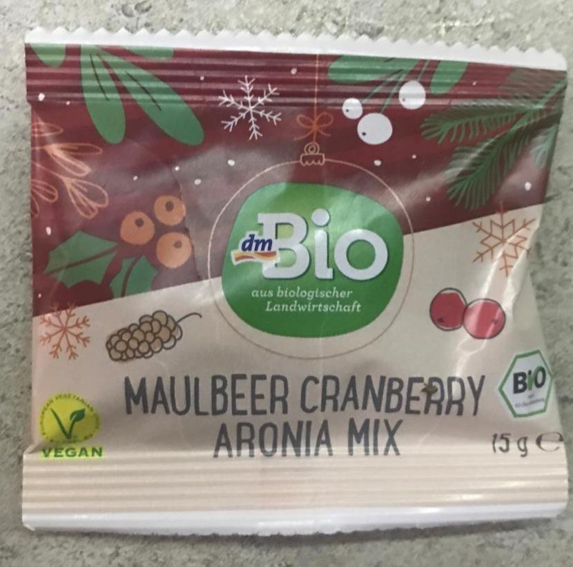 Fotografie - Maulbeer cranberry aronia mix dmBio