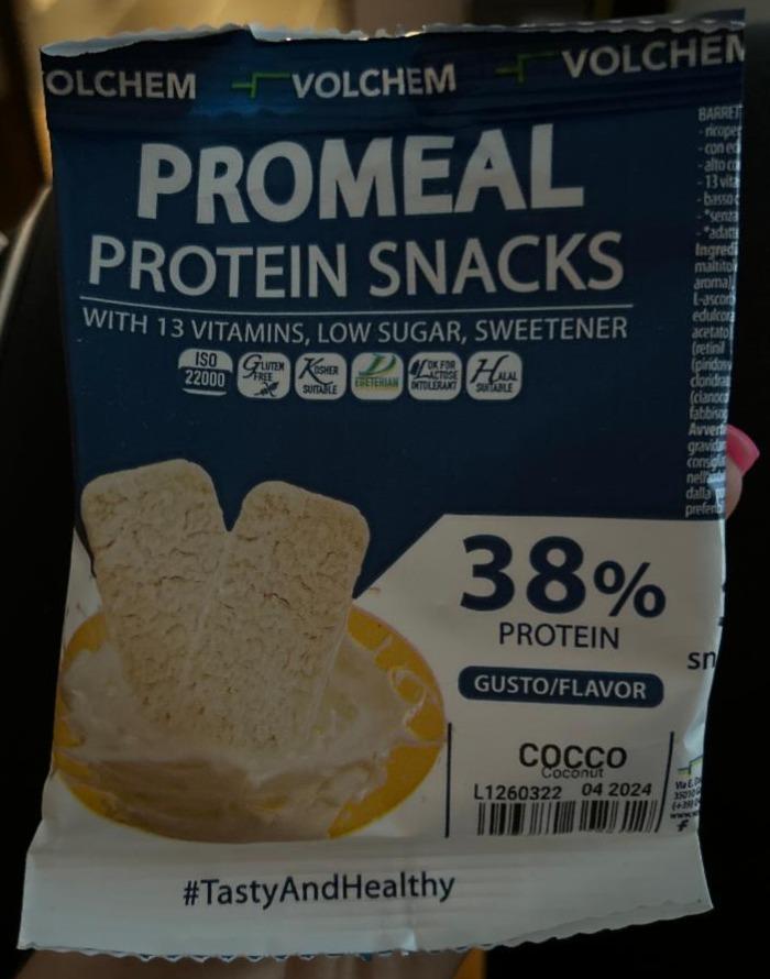 Fotografie - Promeal Protein Snacks Cocco Volchem