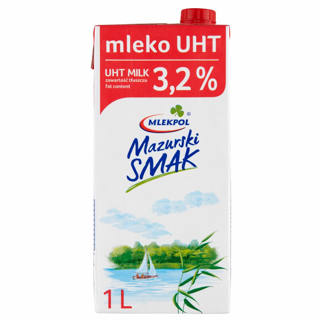 Fotografie - Mlekpol Mazurski Smak Mleko 3.2%