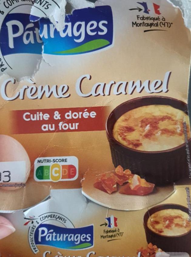 Fotografie - Crème Caramel cuite & dorée au four Pâturages