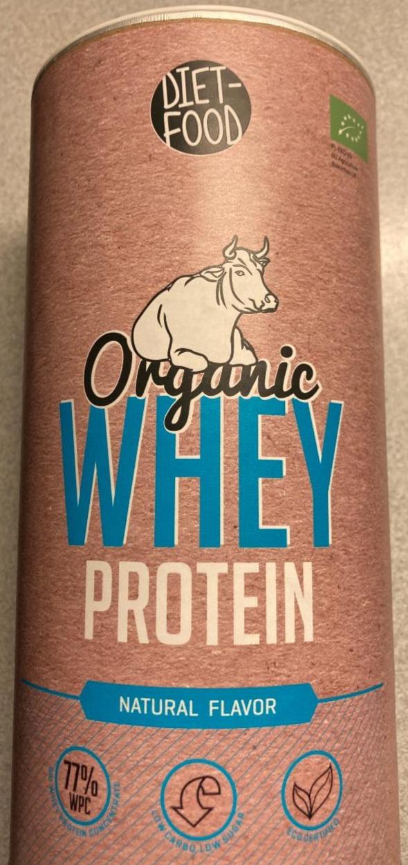 Fotografie - Organic Whey Protein Natural flavor Diet Food
