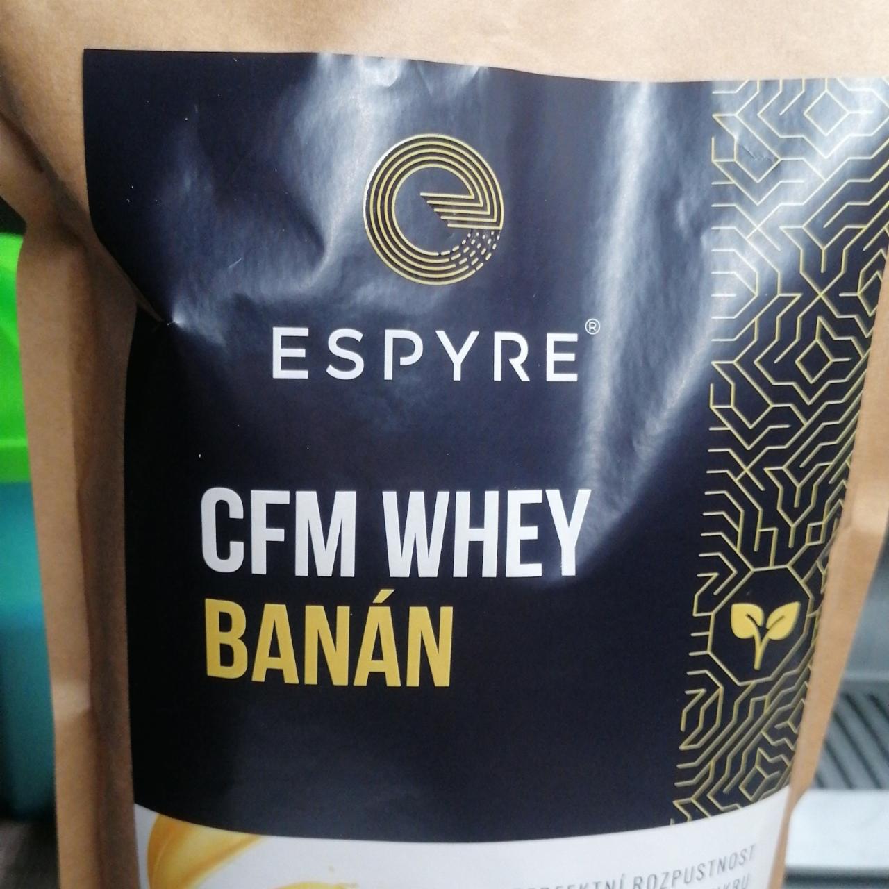 Fotografie - CFM Whey Protein Banán Espyre