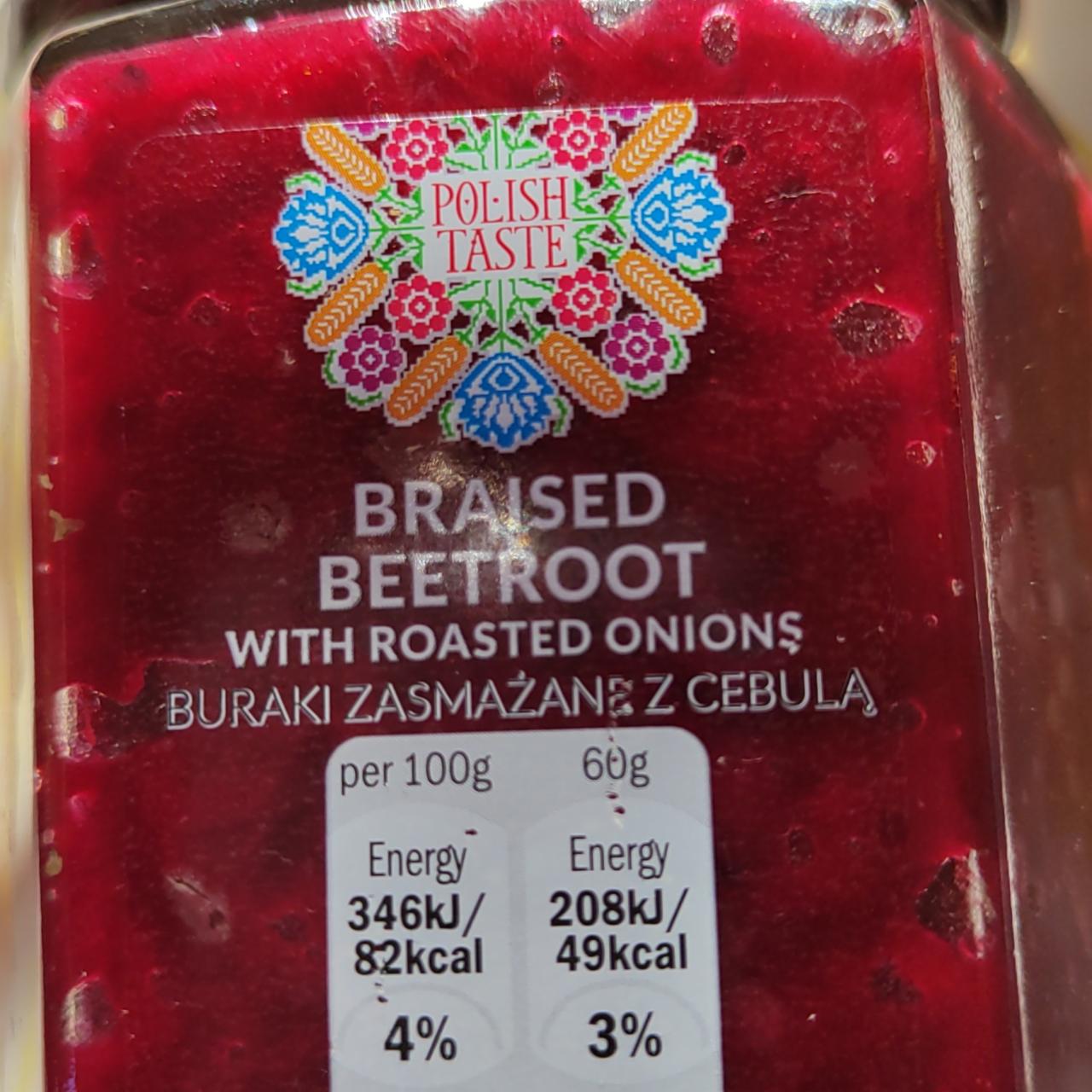 Fotografie - Braised Beetroot with Roasted Onions Polish Taste