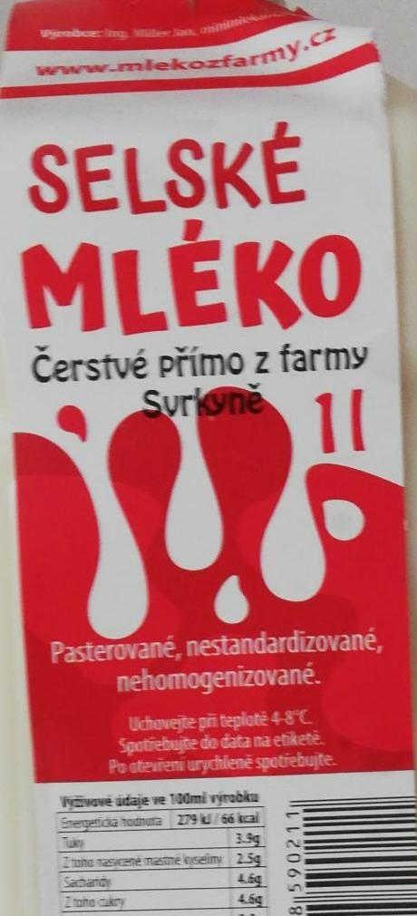Fotografie - Selské mléko Farma Svrkyně