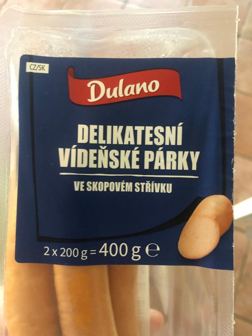 Fotografie - Delikatesní vídeňské párky ve skopovém střívku Dulano