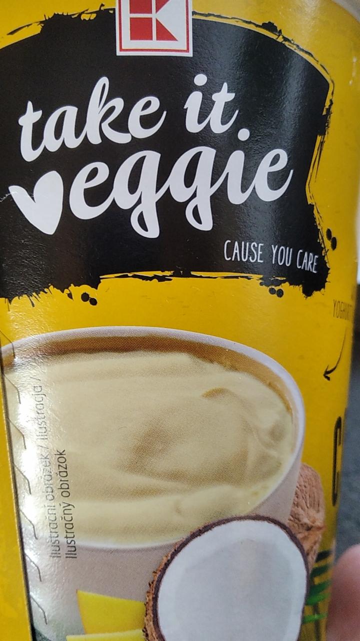 Fotografie - Vegan Cocogurt Mango Kokos K-Take it veggie