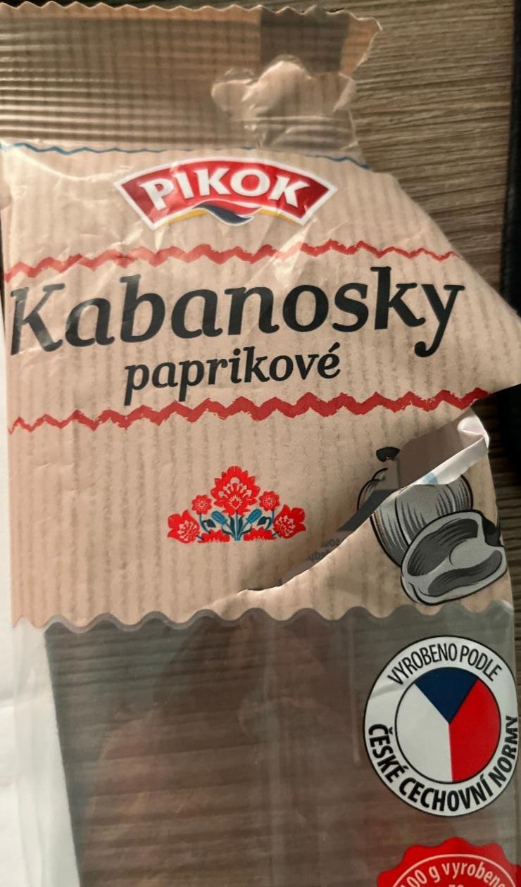 Fotografie - kabanosky paprikové Pikok