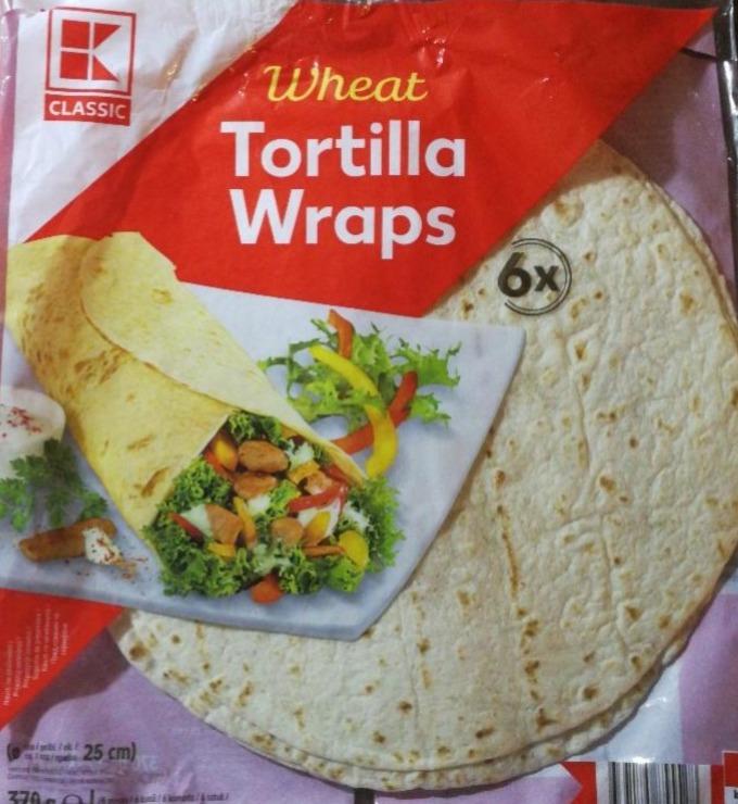 Fotografie - Wheat tortilla wraps K-Classic