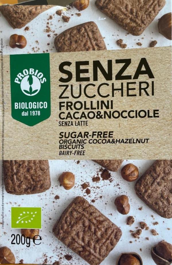 Fotografie - Bio Frollini senza zuccheri Cacao & Nocciole Probios