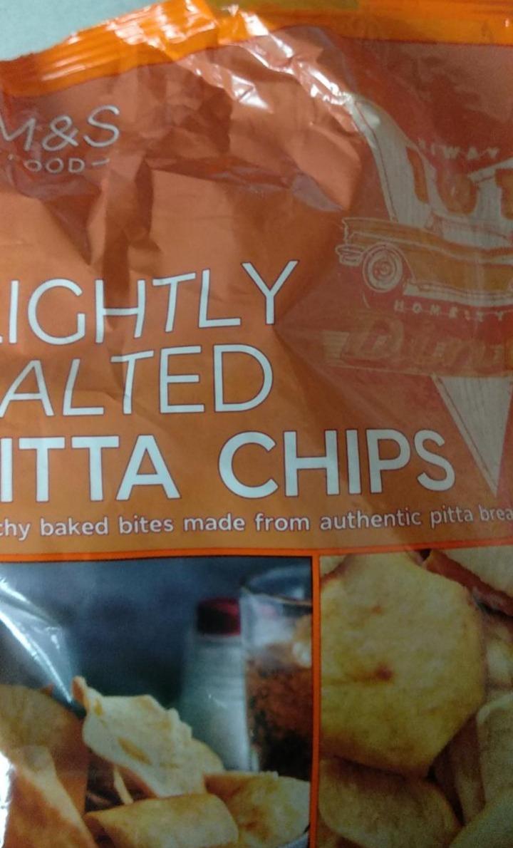 Fotografie - Lightly Salted Pitta Chips M&S Food