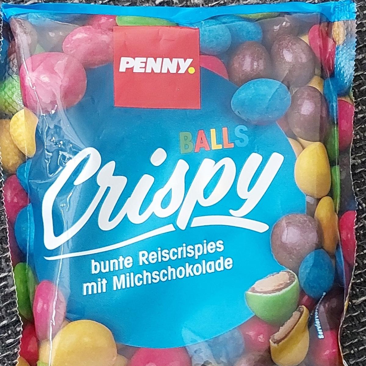 Fotografie - Crispy balls bunte Reiscrispies mit Milchschokolade Penny