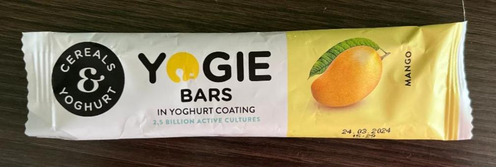 Fotografie - Yogie Bars in yoghurt coating Mango