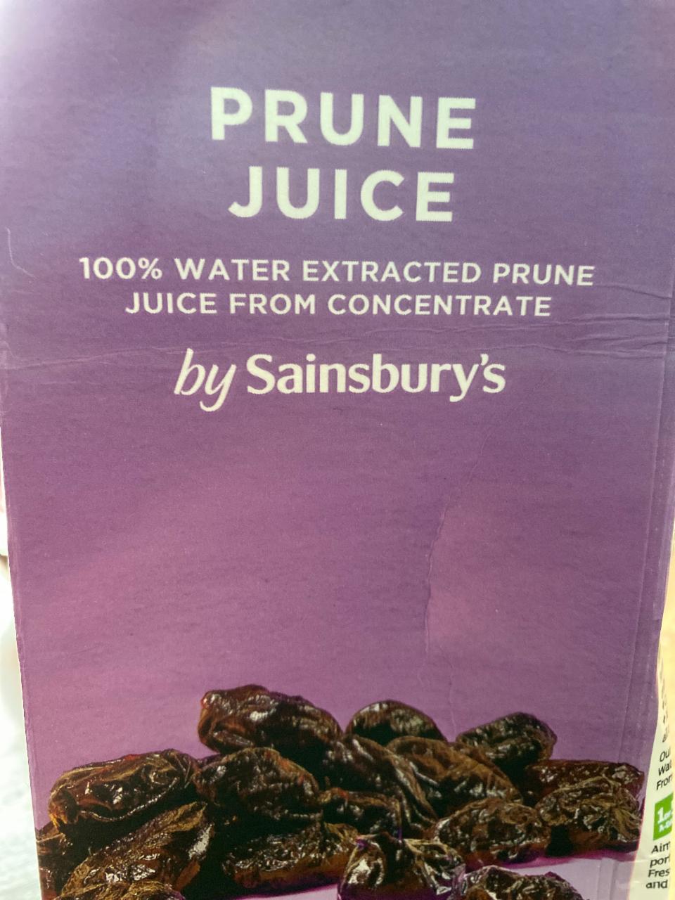 Fotografie - Prune Juice by Sainsbury’s