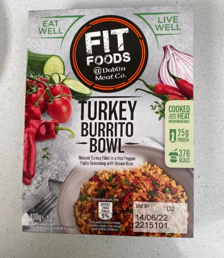 Fotografie - Turkey Burrito Bowl Fit Foods