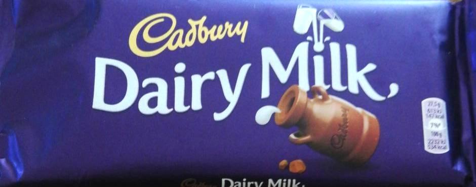 Fotografie - Dairy Milk Cadbury