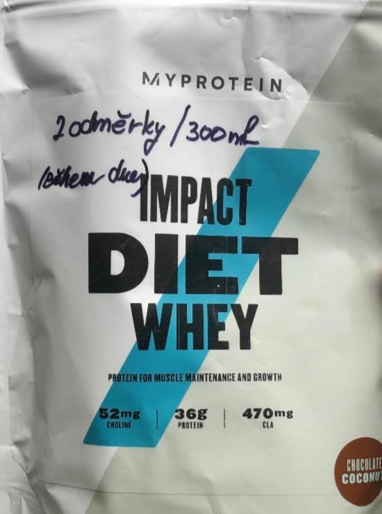 Fotografie - Impact Diet Whey Myprotein