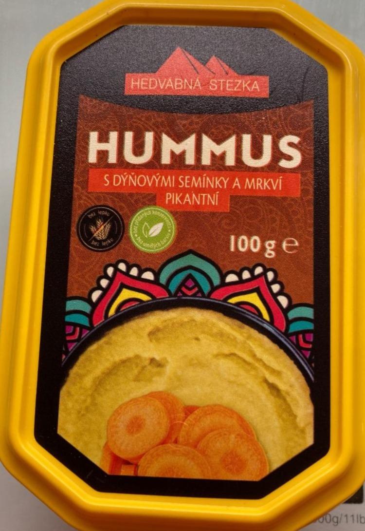 Fotografie - Hummus s dýňovými semínky a mrkví pikantní Hedvábná stezka