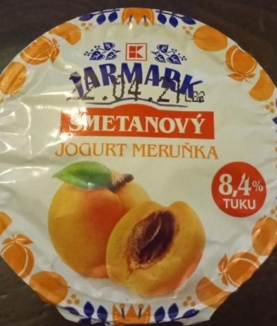 Fotografie - Smetanový jogurt Meruňka K-Jarmark
