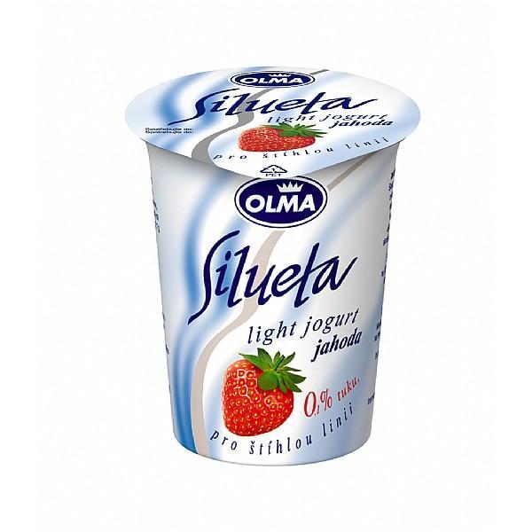 Fotografie - Silueta light jogurt jahoda 0,1% Olma