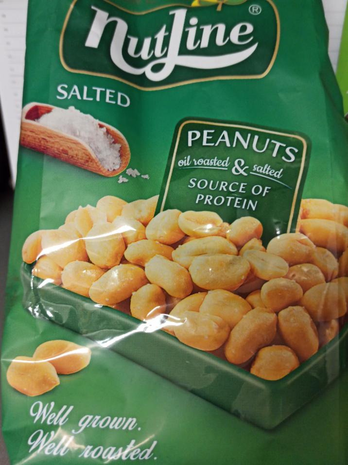 Fotografie - Peanuts Oil Roasted & Salted NutLine