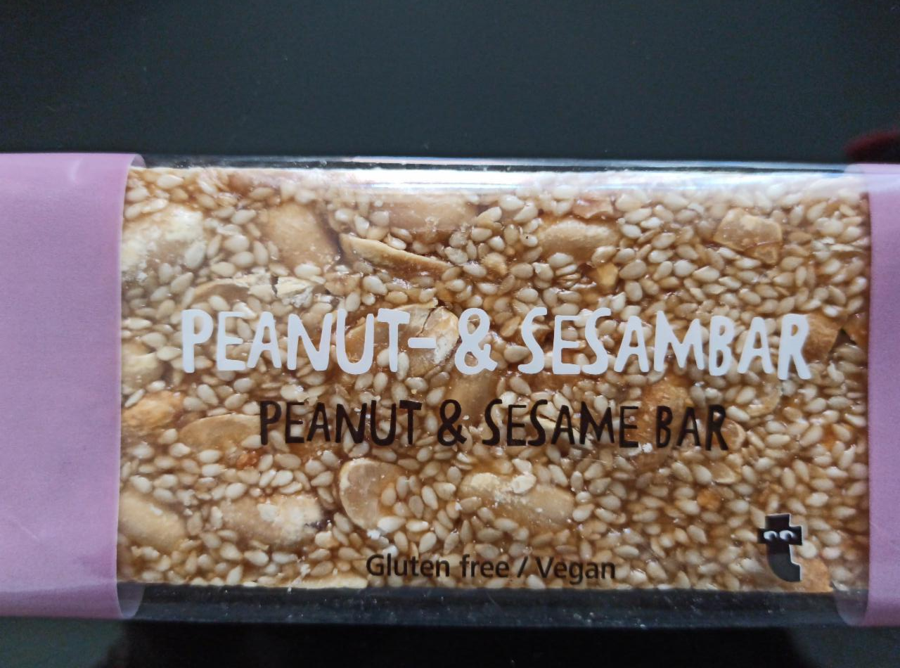 Fotografie - Peanut & Sesame bar Tiger