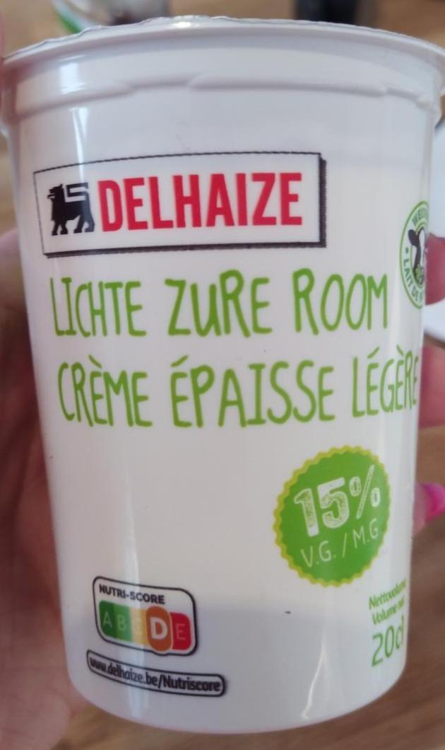 Fotografie - Crème épaisse légère 15% Delhaize