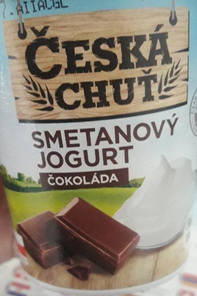 Fotografie - Smetanový jogurt čokoláda Česká chuť