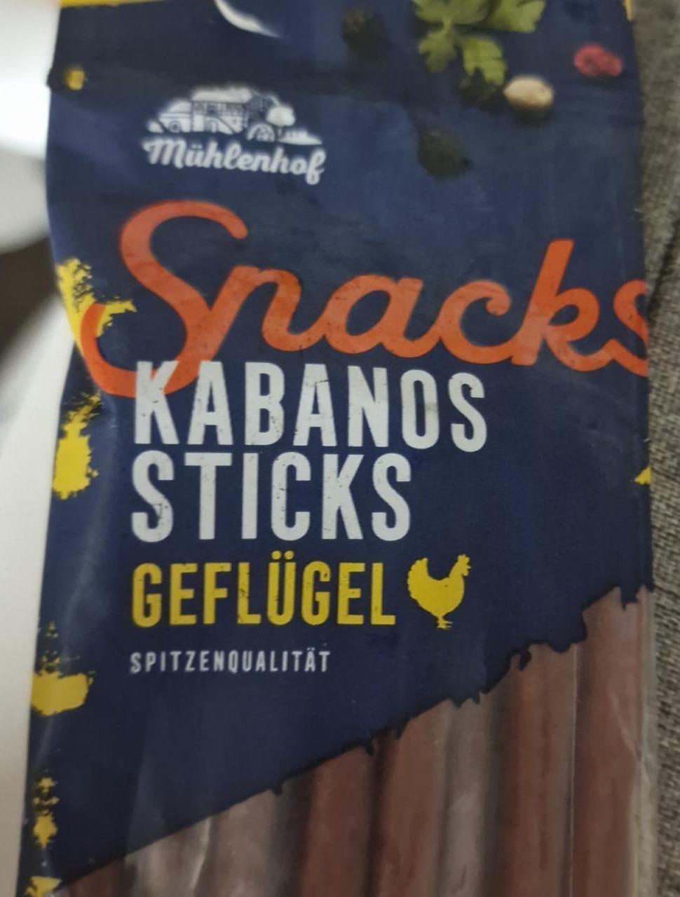Fotografie - Snacks Kabanos sticks geflügel Mühlenhof