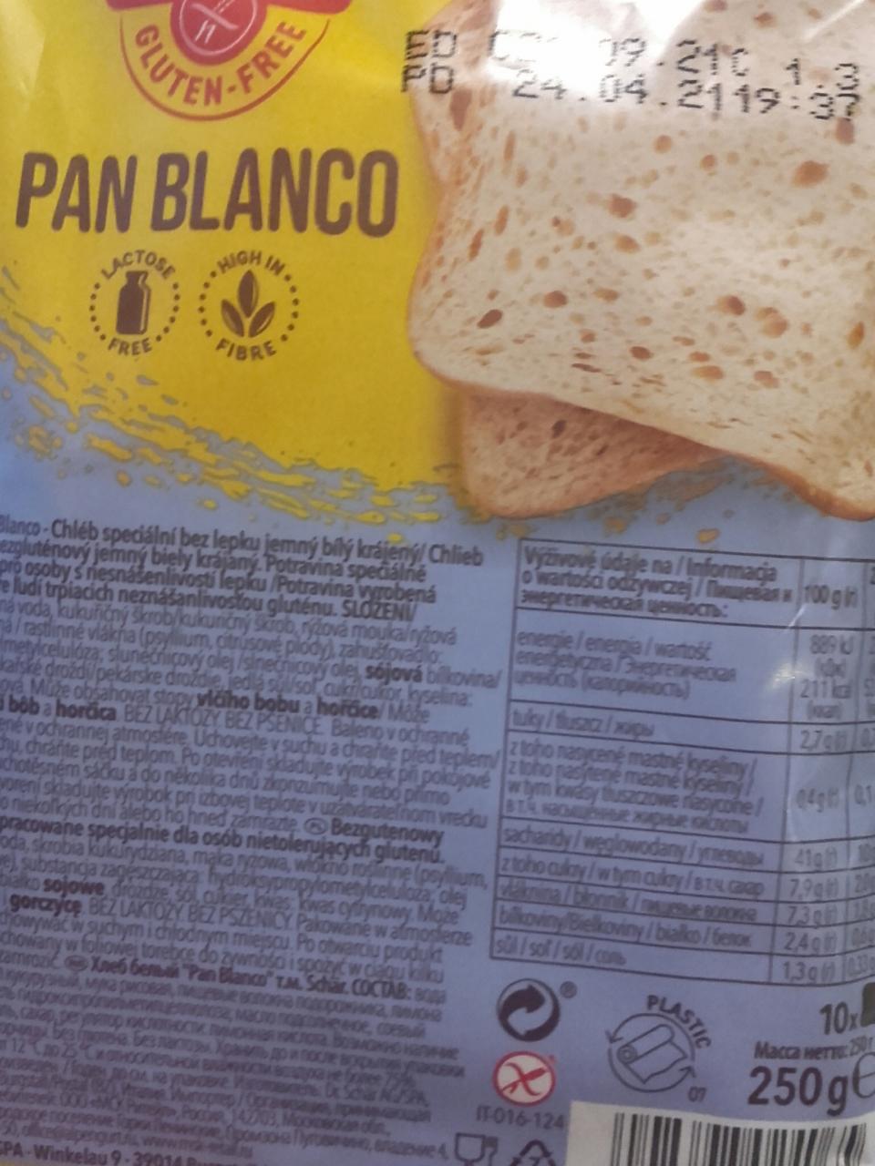 Fotografie - Gluten Free Pan Blanco Extra Soft Schär