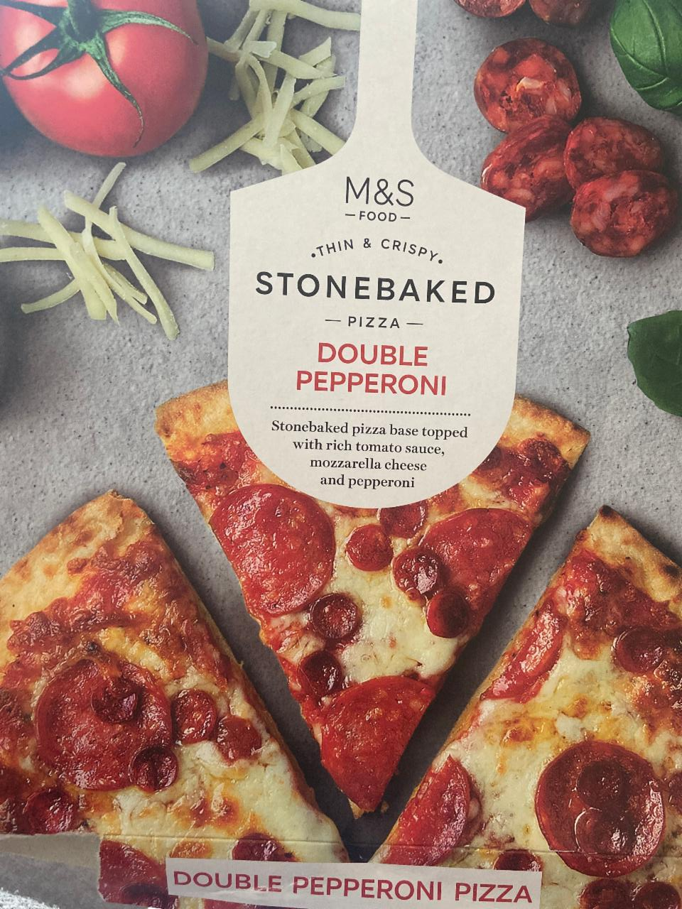 Fotografie - pizza double pepperoni M&S