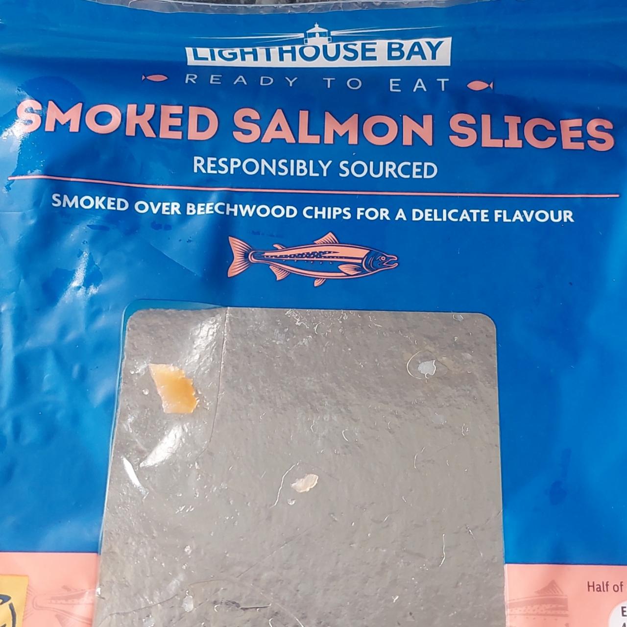Fotografie - Smoked salmon slices Lighthouse Bay