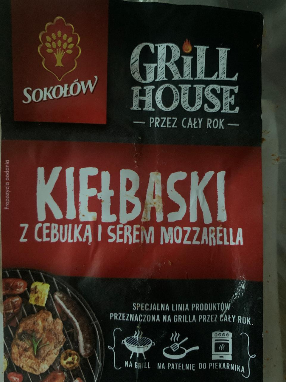 Fotografie - Kiełbaski z cebulką i serem mozzarella Sokolow