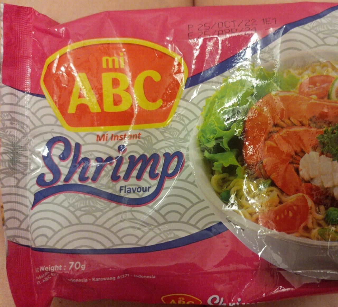 Fotografie - ABC instantní nudle s krevetovou příchutí