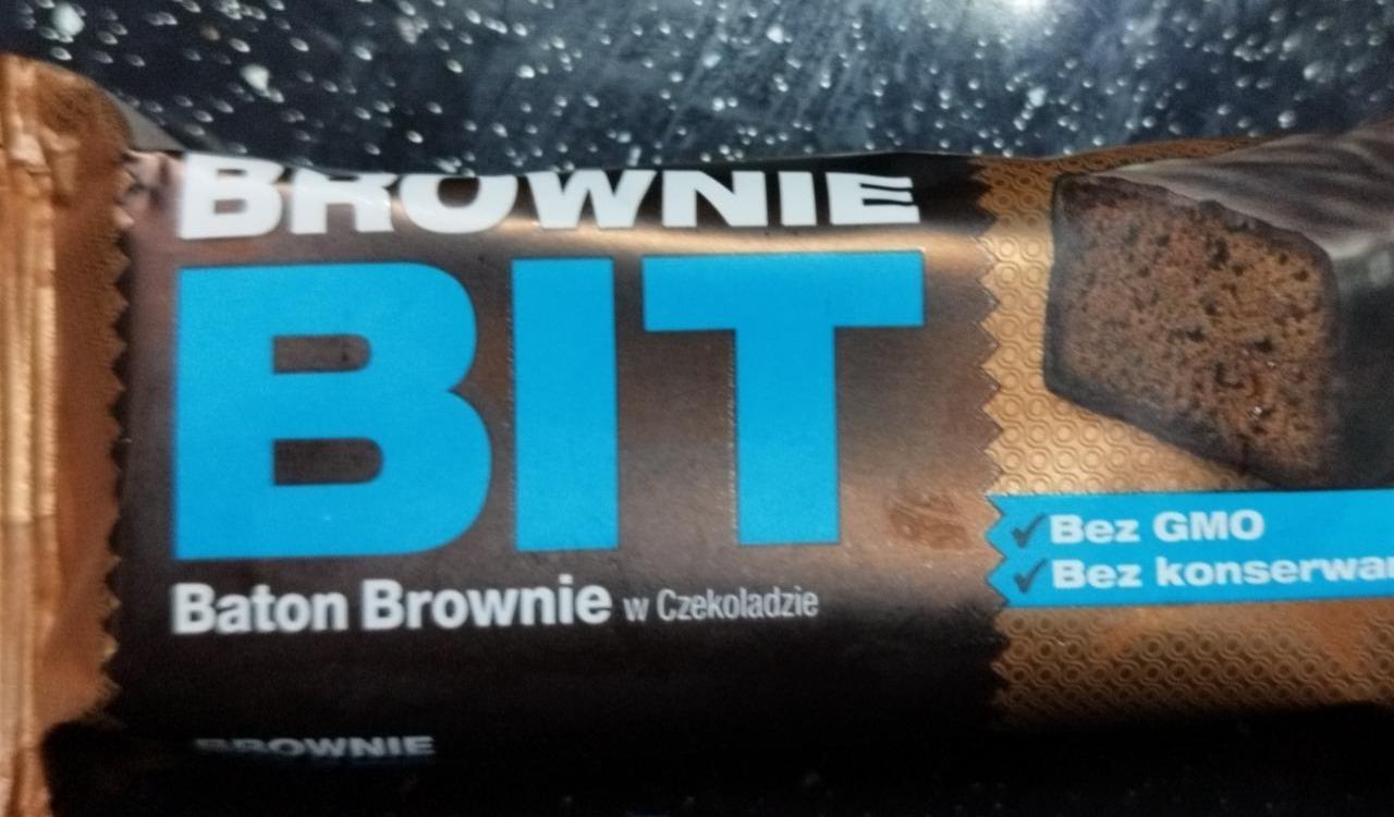 Fotografie - Baton brownie w czekoladzie Bit