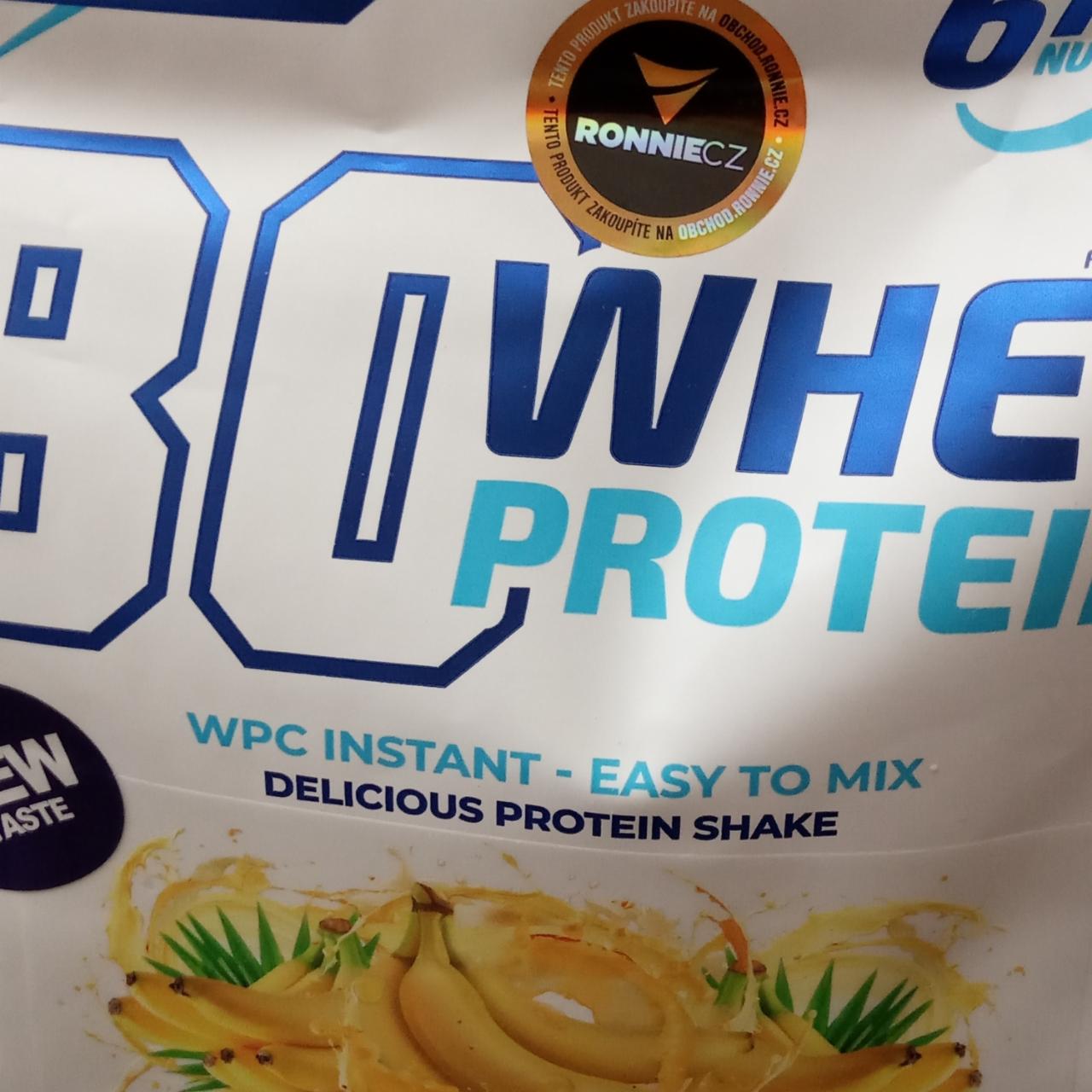 Fotografie - 80 Whey Protein banana 6PAK Nutrition