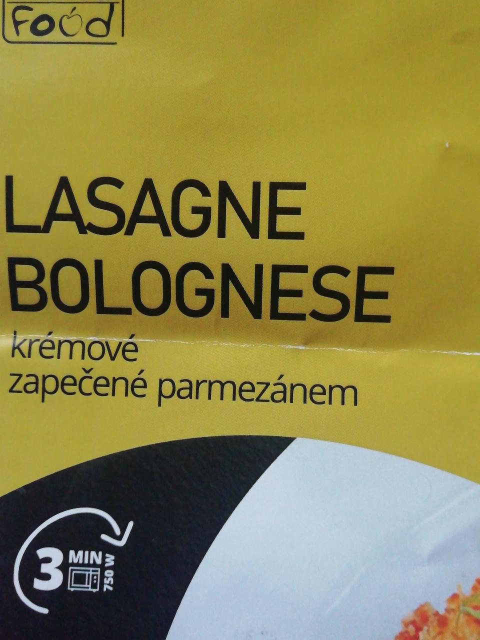 Fotografie - Lasagne bolognese krémové zapečené parmezánem (Office Food) 