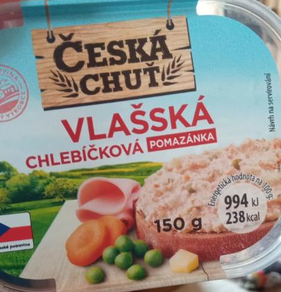 Fotografie - Vlašská chlebíčková pomazánka Česká chuť
