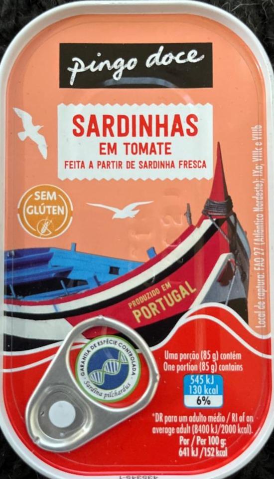 Fotografie - Sardinhas en tomate pingo doce