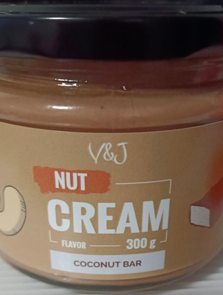 Fotografie - Nut Cream Coconut bar flavor V&J