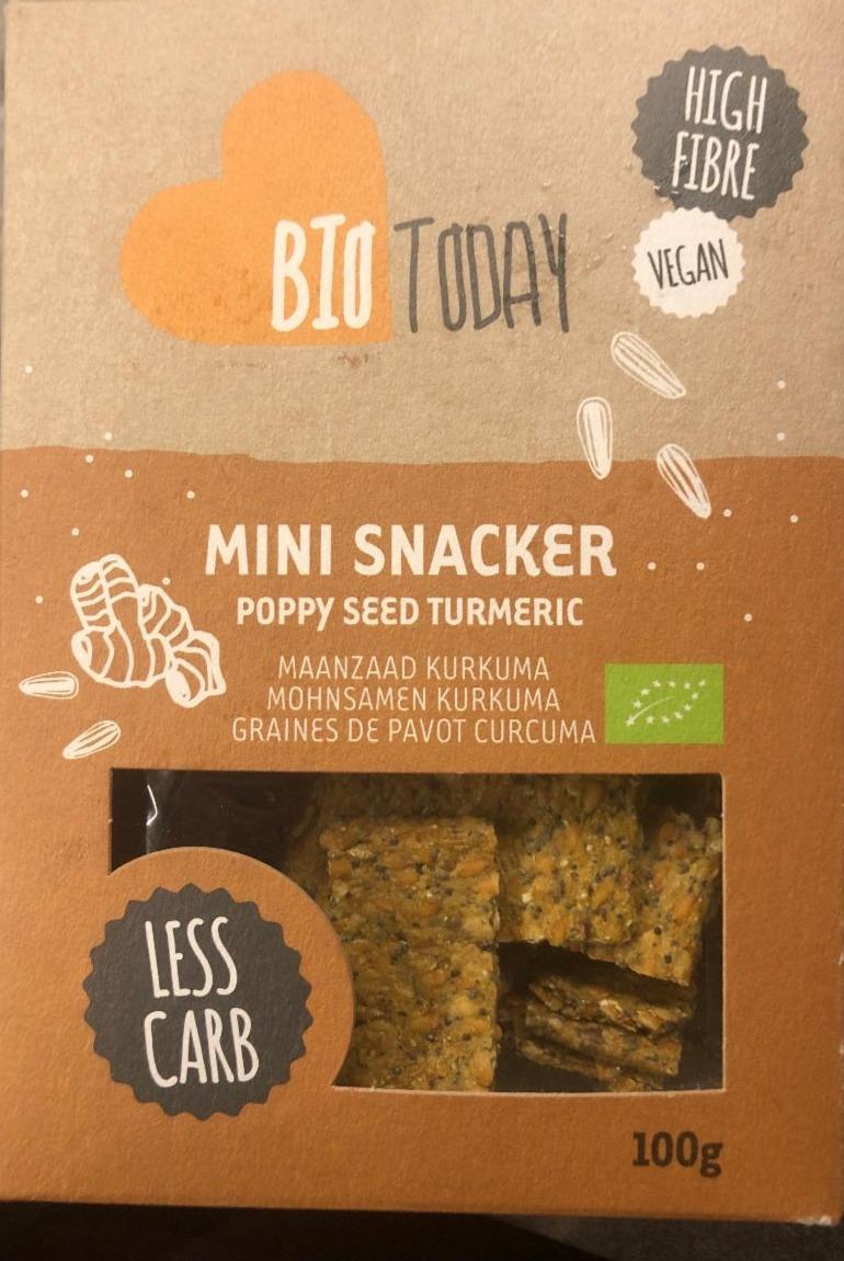 Fotografie - mini snacker poppy seed turmeric Bio Today