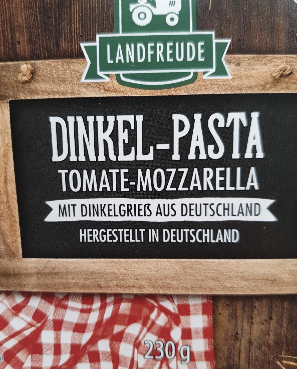 Fotografie - Dinkel-pasta Tomate-Mozzarella Landfreude