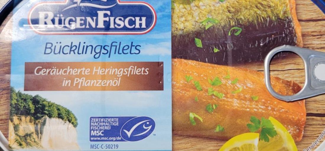 Fotografie - Geräucherte Heringsfilets in Pflanzenöl RügenFisch