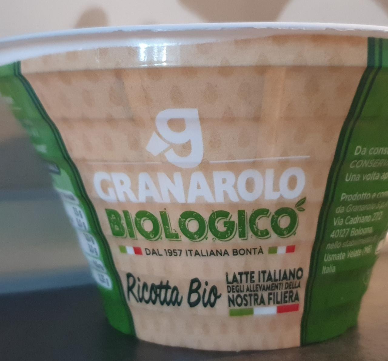Fotografie - Ricotta Bio Biologico Granarolo