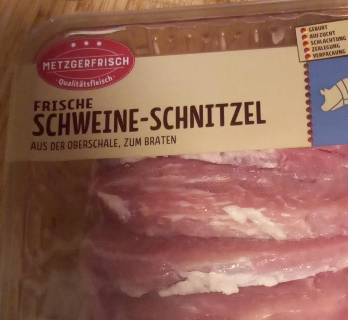 Frische Schweine-Schnitzel Metzgerfrisch - kalorie, nutriční kJ a hodnoty