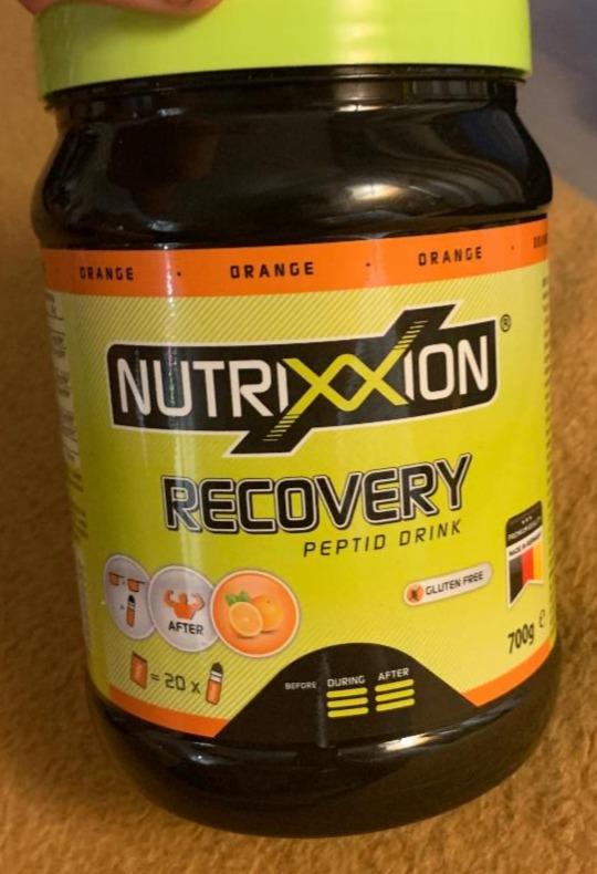 Fotografie - Recovery peptid drink Orange Nutrixxion