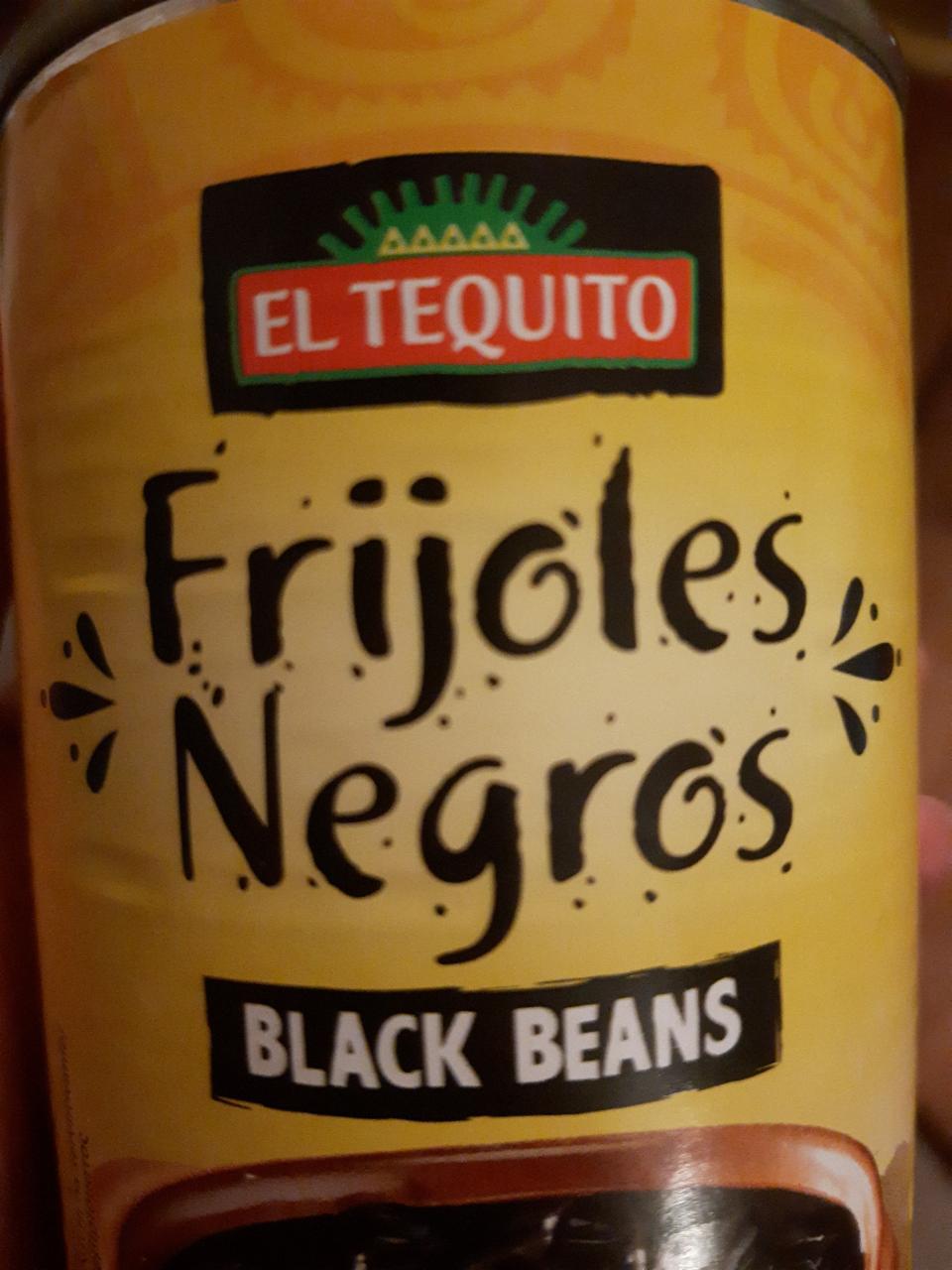 Fotografie - černé fazole ve slaném nálev El Tequito
