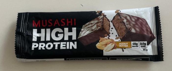 Fotografie - High Protein Bar Peanut Butter Musashi